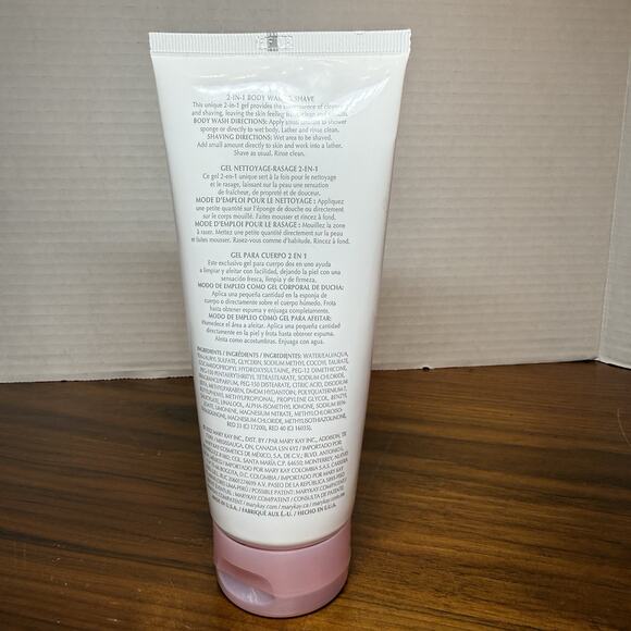 Mary Kay 2-In-1 Body Wash & Shave Gel New & Sealed 6.5 oz. - Picture 2 of 3